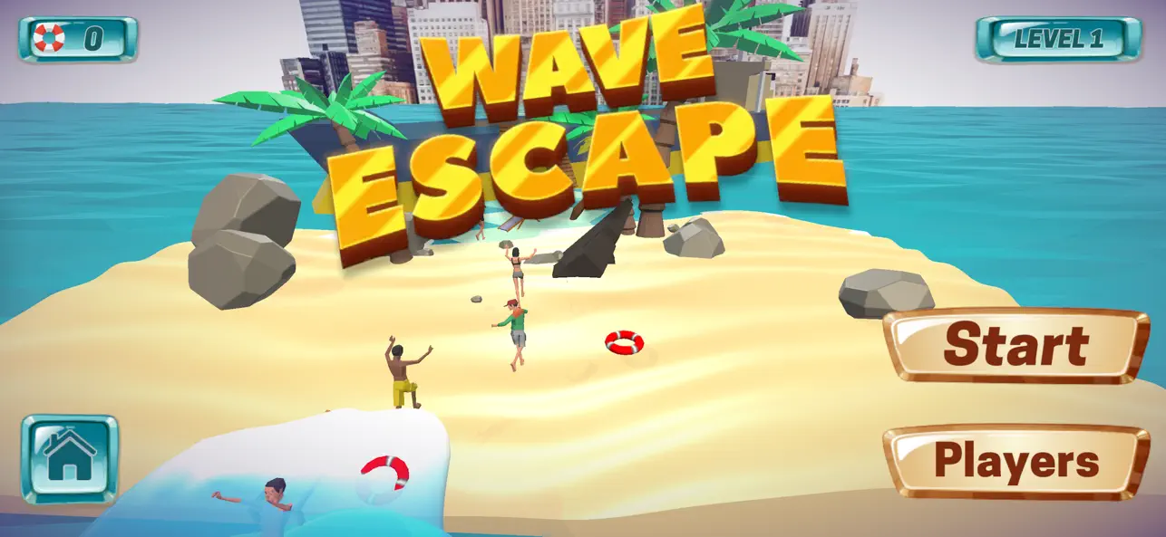Waves Escape Adventure screenshot 1